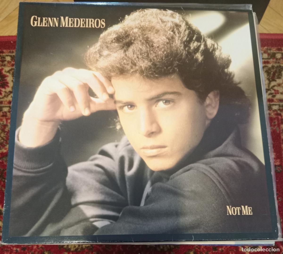 Discos de vinilo: Glenn Medeiros &ndash; Not Me Lp Espa&ntilde;a 1988