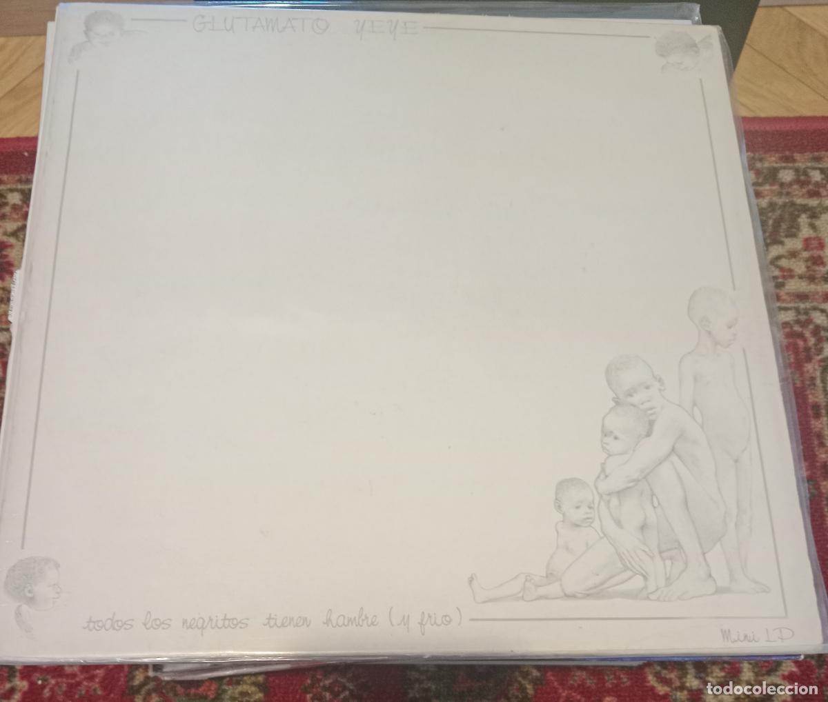 Discos de vinilo: Glutamato Ye-Ye &ndash; Todos Los Negritos Tienen Hambre (Y Frio) Lp