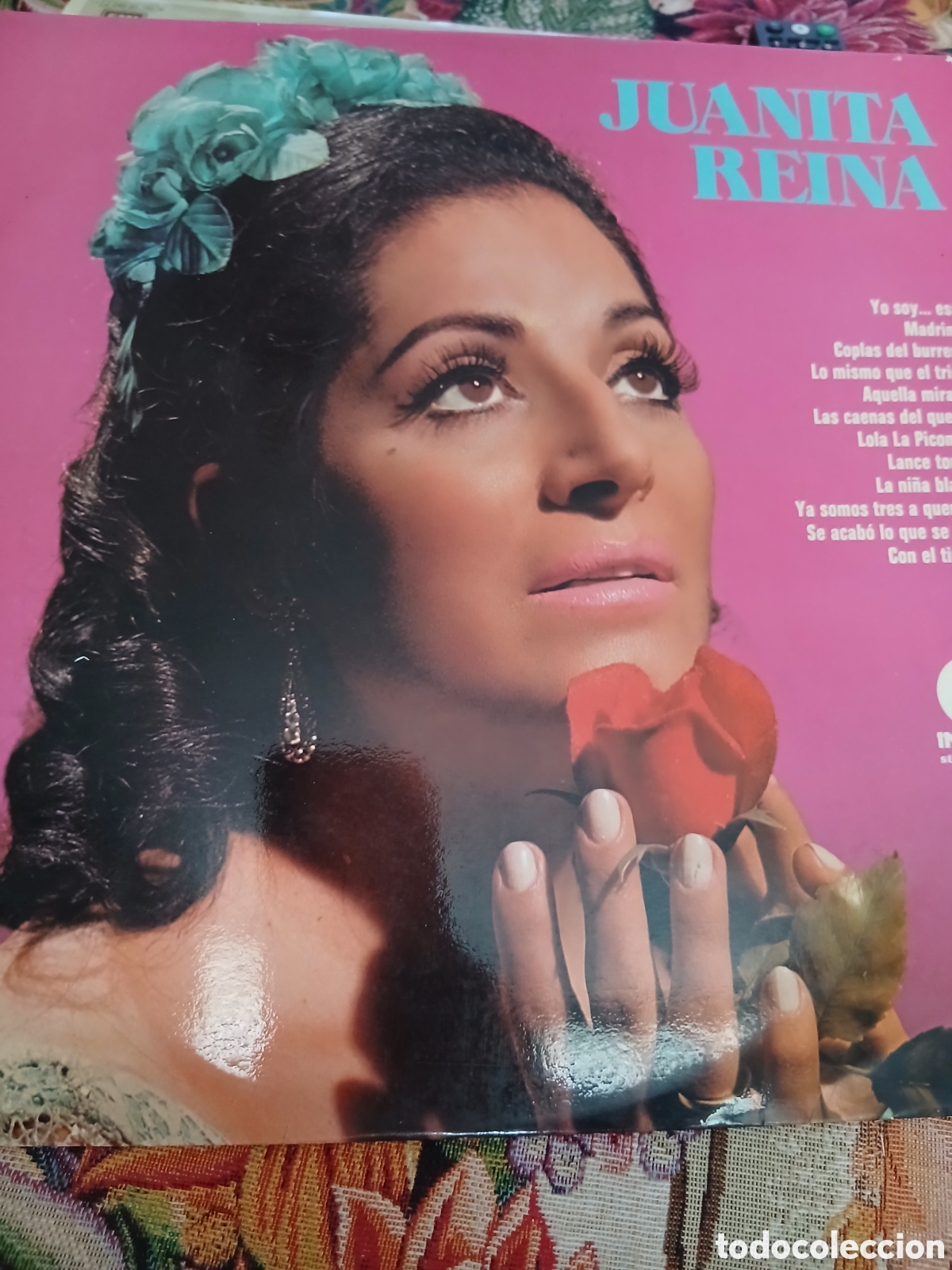 Discos de vinilo: Lote 10 vinilos Juanita Reina
