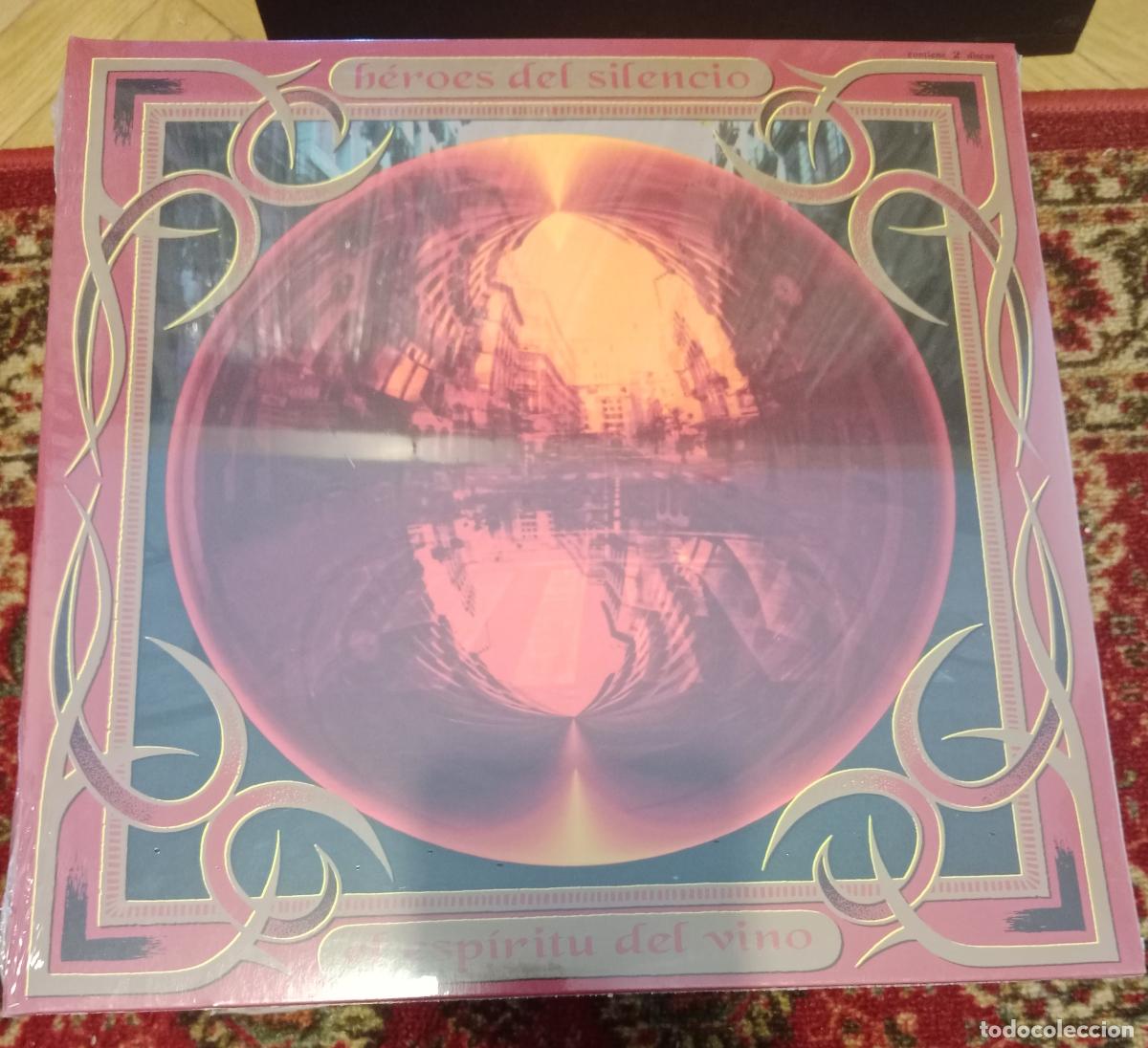 Discos de vinilo: H&eacute;roes Del Silencio &ndash; El Esp&iacute;ritu Del Vino Doble Lp NUEVO