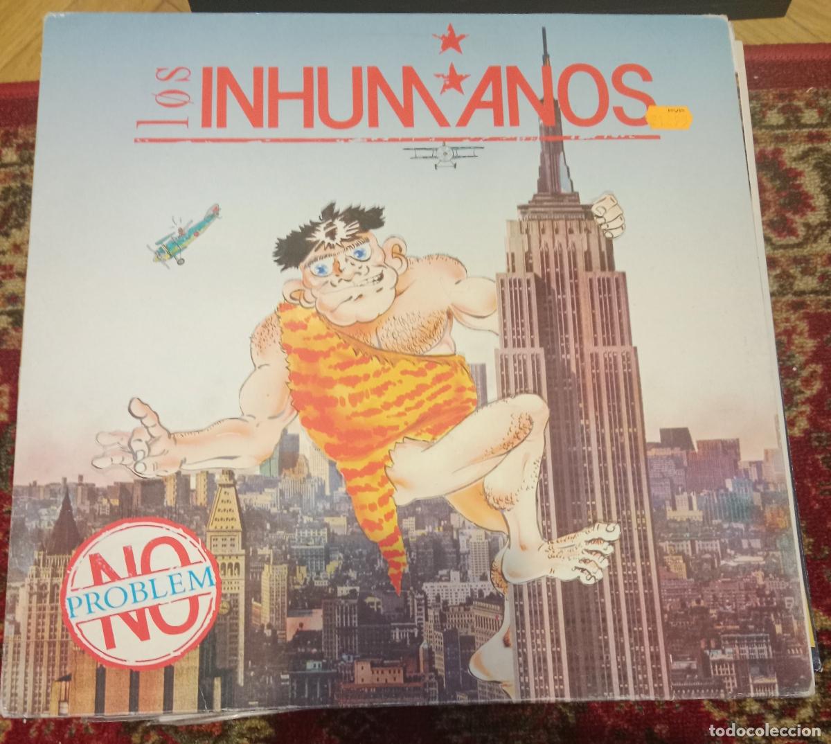 Discos de vinilo: Los Inhumanos &ndash; No Problem Lp Espa&ntilde;a 1990
