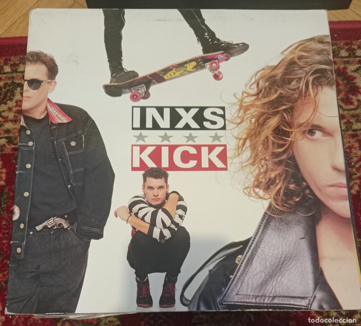 Discos de vinilo: INXS &lrm;&ndash; Kick Lp Espa&ntilde;a 1987