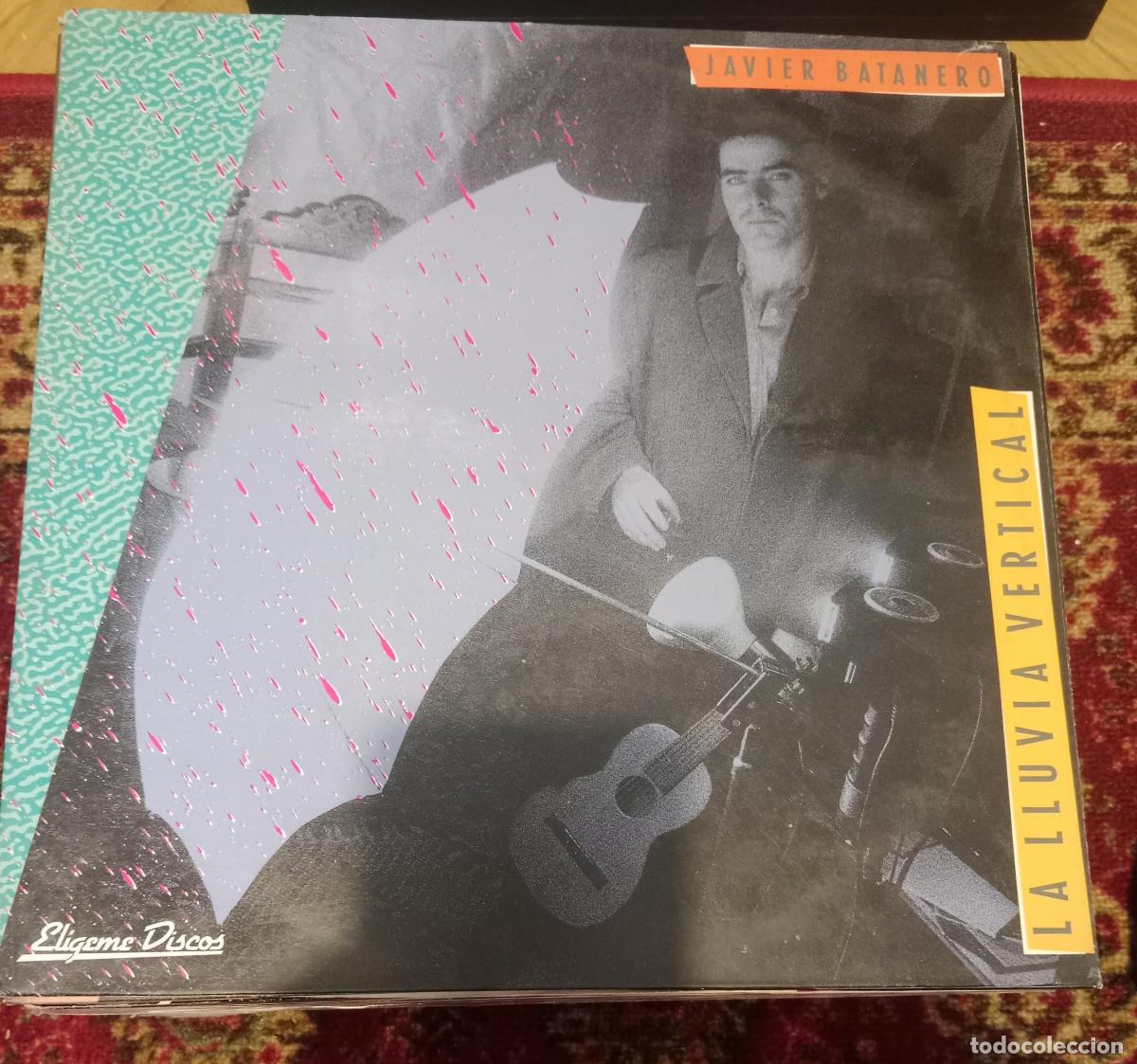 Discos de vinilo: Javier Batanero &ndash; La Lluvia Vertical Lp Espa&ntilde;a 1989