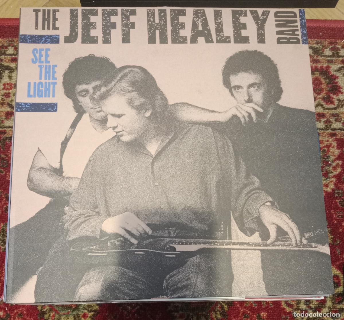 Discos de vinilo: The Jeff Healey Band &ndash; See The Light Lp Espa&ntilde;a 1988