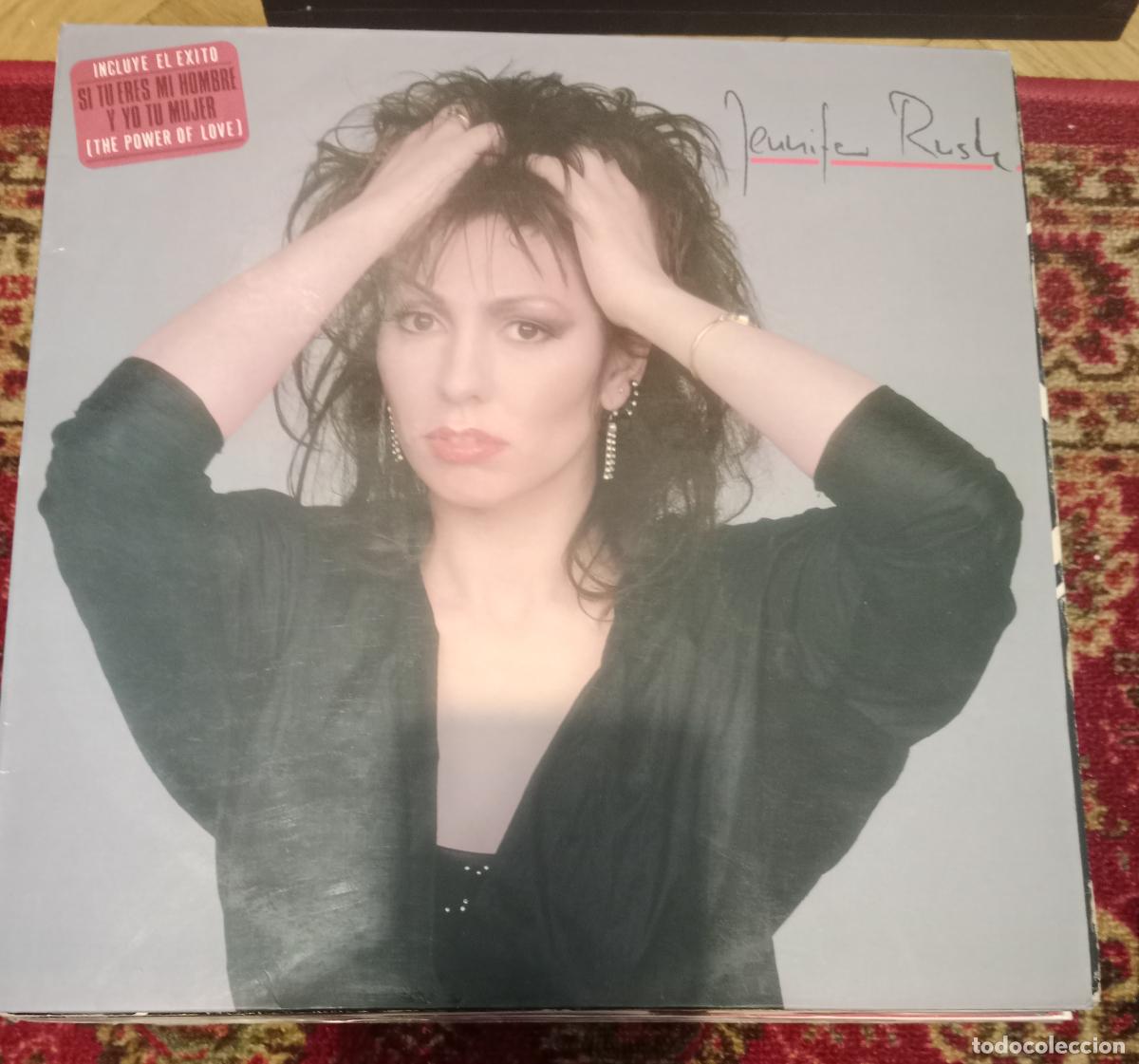 Discos de vinilo: Jennifer Rush &ndash; Jennifer Rush Lp Espa&ntilde;a 1986