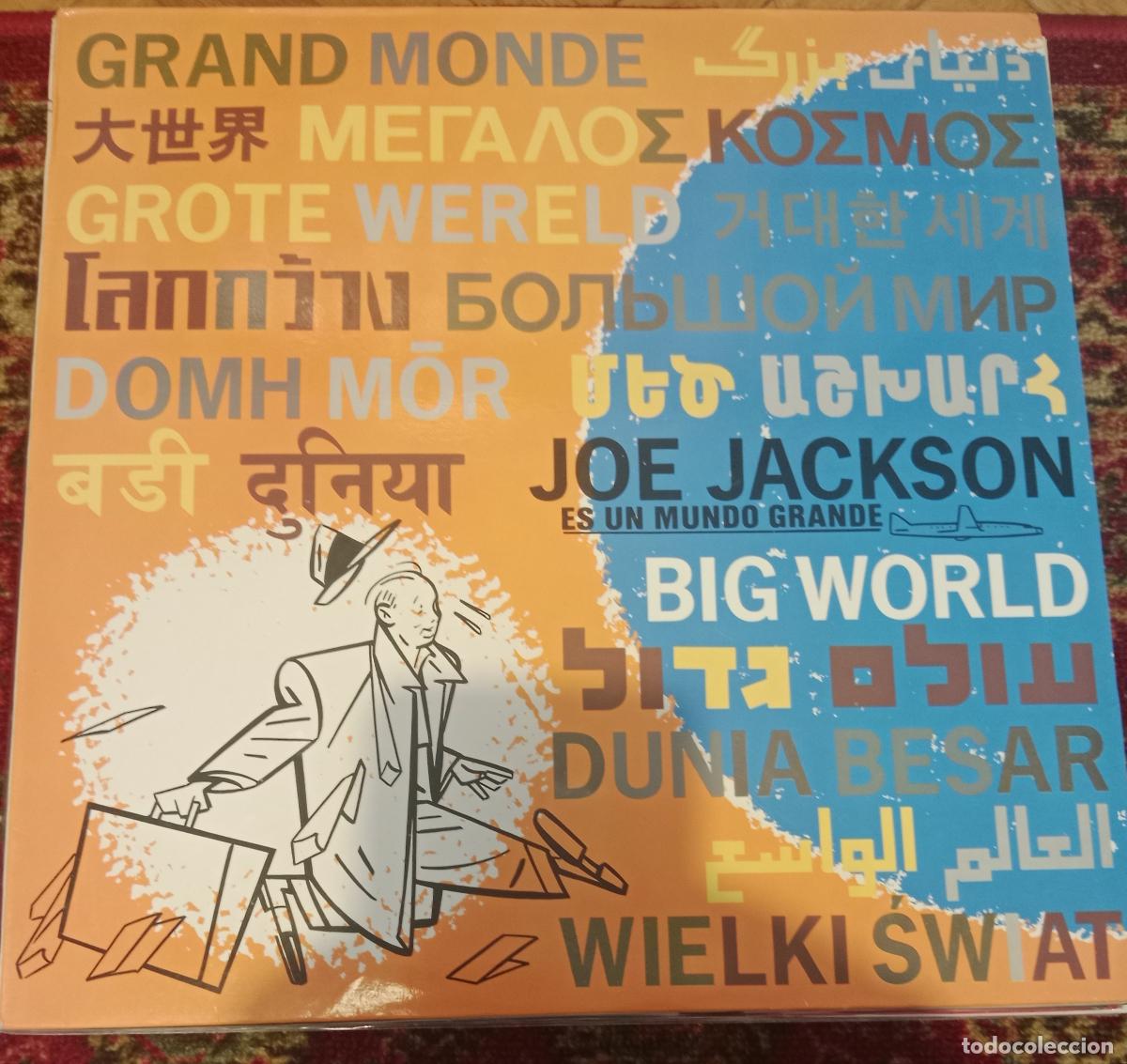 Discos de vinilo: Joe Jackson &ndash; Es Un Mundo Grande (= Big World) Lp