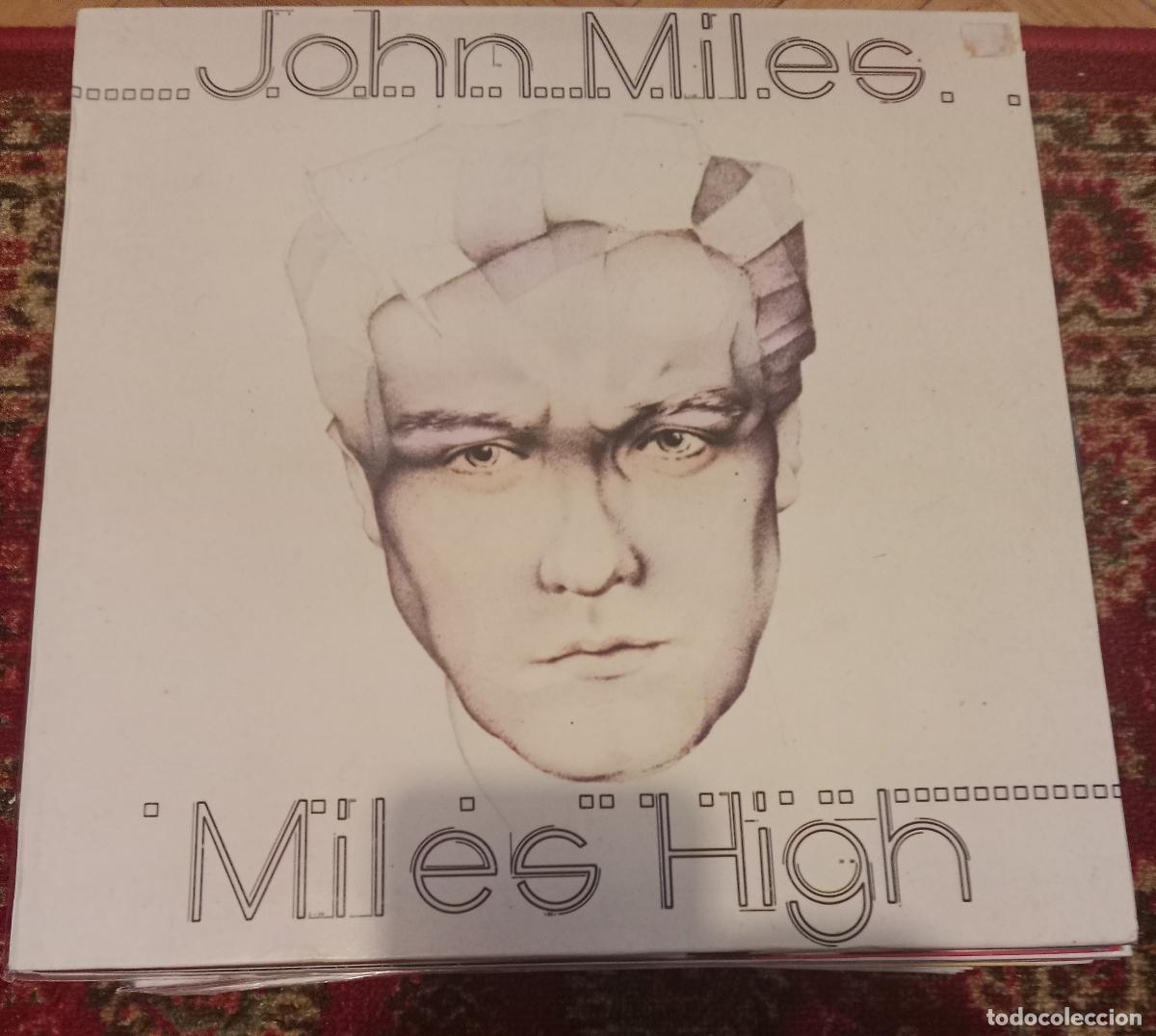 Discos de vinilo: John Miles &ndash; Miles High Lp Espa&ntilde;a 1981 copia promocional