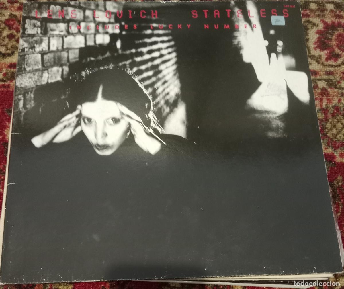 Discos de vinilo: Lene Lovich &ndash; Stateless Lp Francia 1979