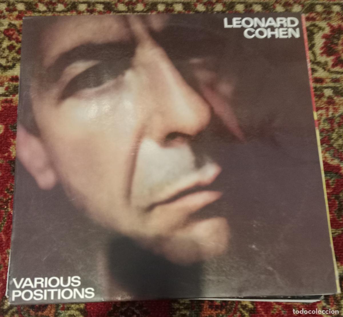 Discos de vinilo: Leonard Cohen &ndash; Various Positions Lp Espa&ntilde;a 1985
