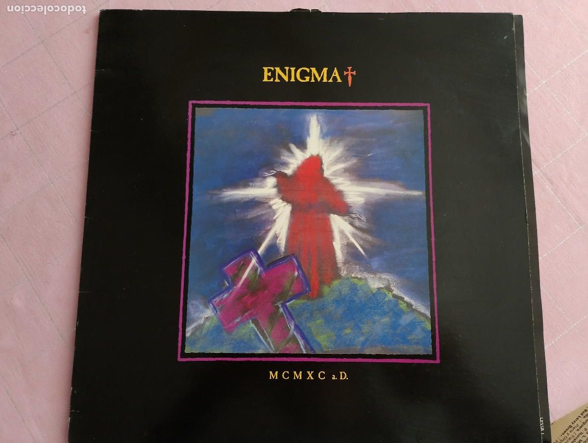Discos de vinilo: Enigma &ndash; MCMXC a.D., ed espa&ntilde;ola, 1990 - Foto 2