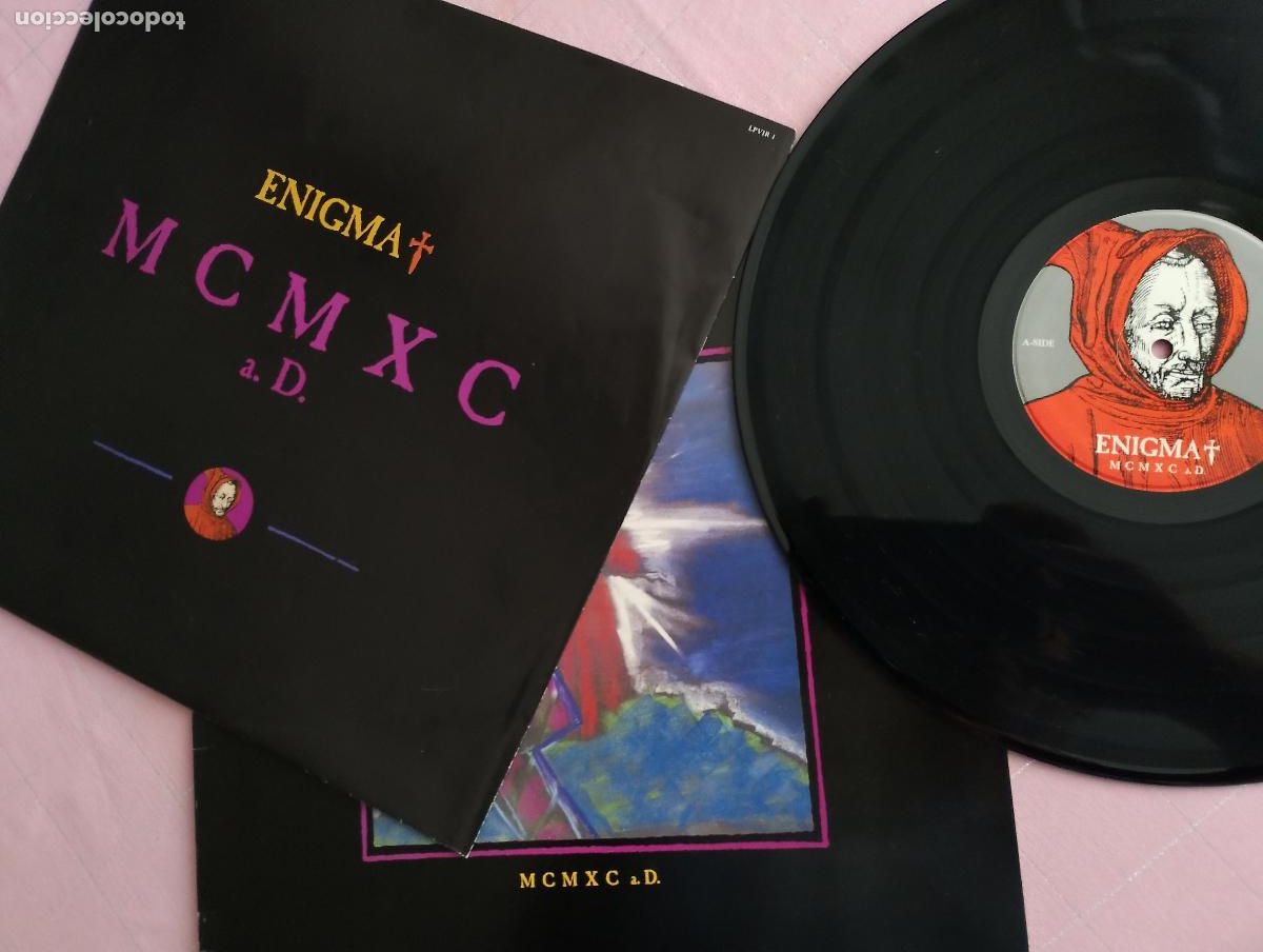 Discos de vinilo: Enigma &ndash; MCMXC a.D., ed espa&ntilde;ola, 1990 - Foto 4