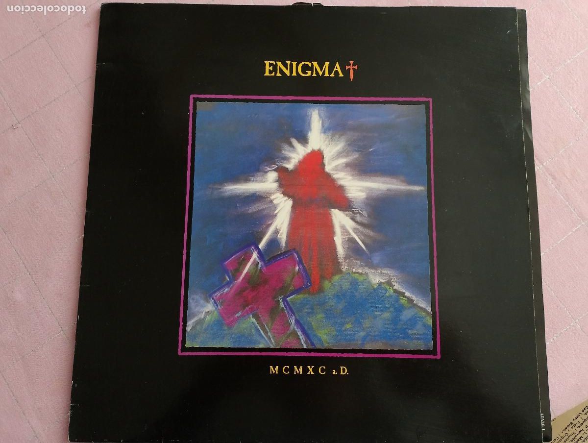 Discos de vinilo: Enigma &ndash; MCMXC a.D., ed espa&ntilde;ola, 1990
