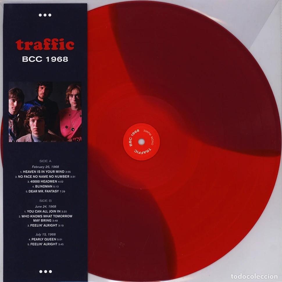 Discos de vinilo: Traffic * Lp Vinilo 3 colores * BBC 1968 * Funda PVC * Solo 500 copias * A estrenar