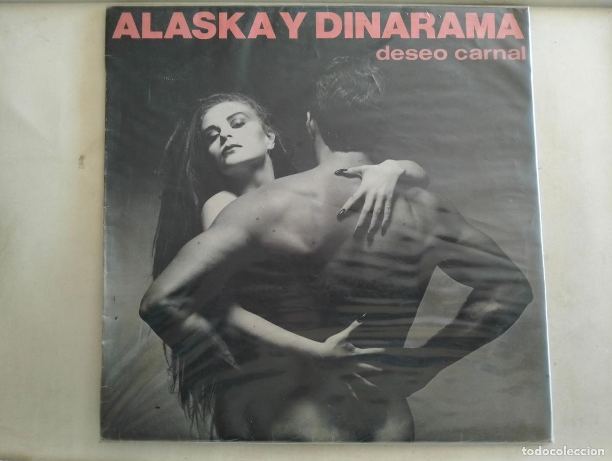 Discos de vinilo: ALASKA Y DINARAMA, DISCO LP DESEO CARNAL, EDITADO HISPAVOX, A&Ntilde;O 1984