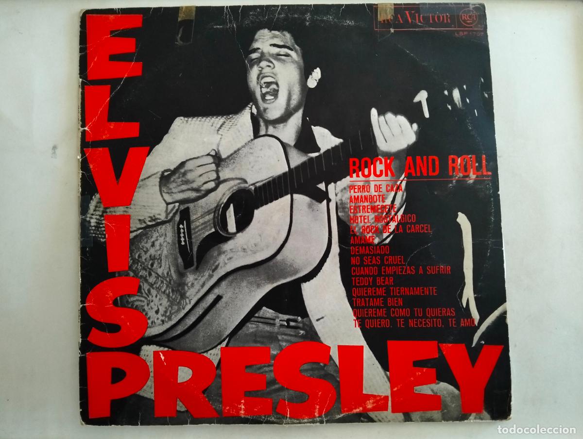 Discos de vinilo: ELVIS PRESLEY, DISCO LP ROCK AND ROLL, EDITADO RCA, A&Ntilde;O 1968
