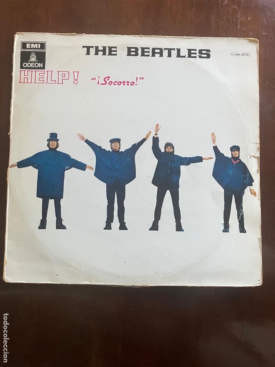 Discos de vinilo: THE BEATLES -LP HELP SOCORRO ED ESPA&Ntilde;OLA 1965