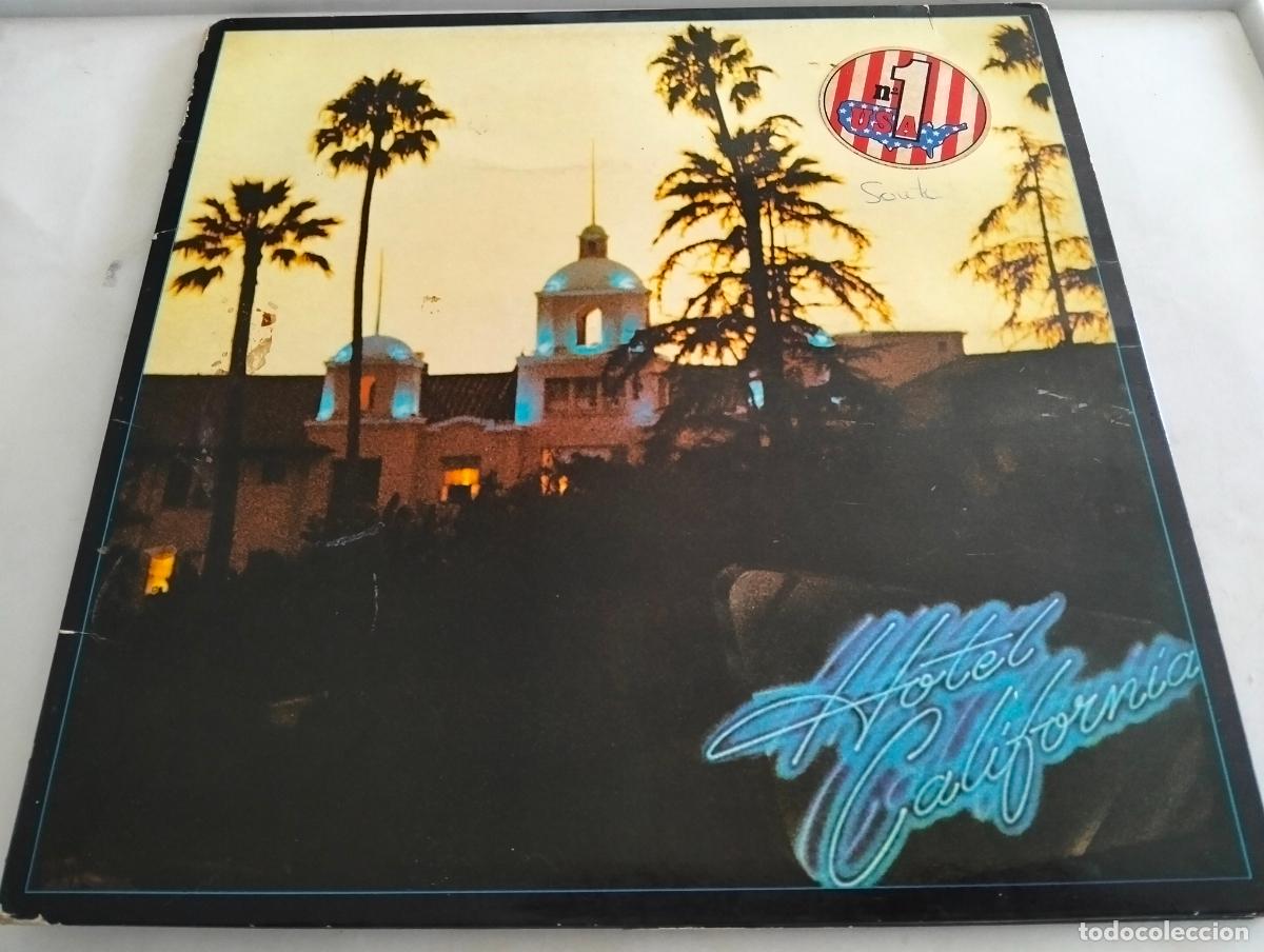 Discos de vinilo: EAGLES, DISCO LP HOTEL CALIFORNIA , EDITADO ASILUM RECORDS, A&Ntilde;O 1976