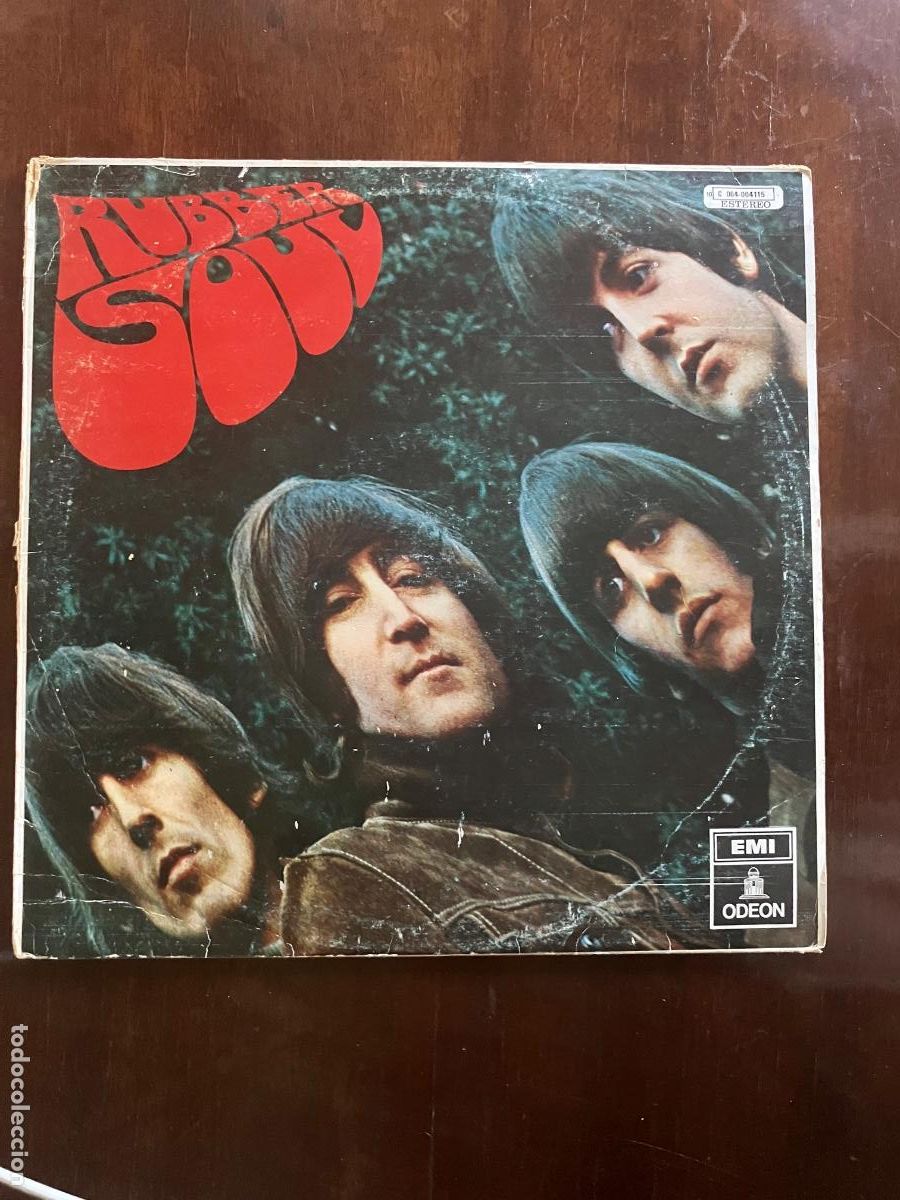 Discos de vinilo: THE BEATLES -LP BEATLES - RUBBER SOUL - 1966