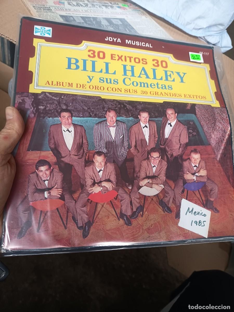 Discos de vinilo: LOTE 9, LP BILL HALEY Y SUS COMETAS,( M&eacute;xico 1985)