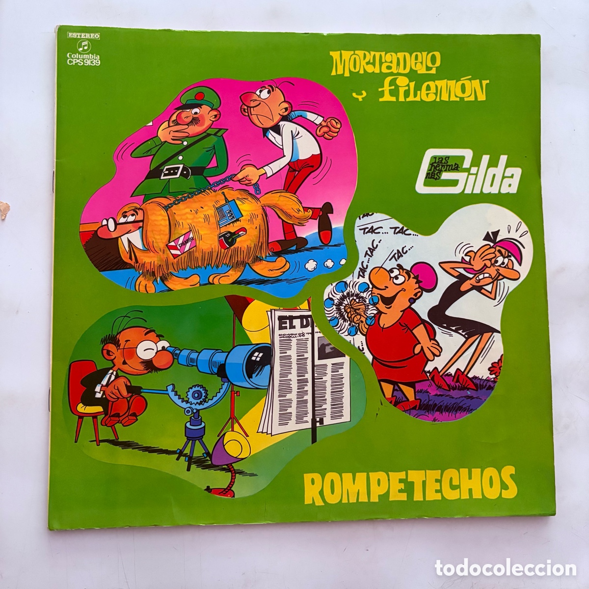 Discos de vinilo: lp Mortadelo Y Filem&oacute;n Las Hermanas Gilda Rompetechos de 1971