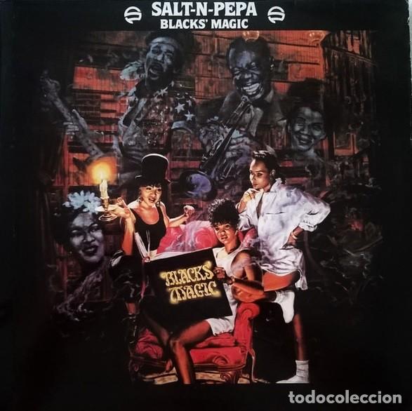 Discos de vinilo: Salt-N-Pepa * LP Vinilo * Blacks' Magic * Spain 1990 Rare