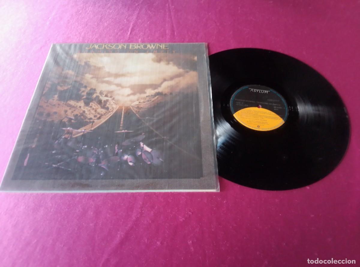 Discos de vinilo: JACKSON BROWNE RUNNING ON EMPTY 1977LP L32 4 2