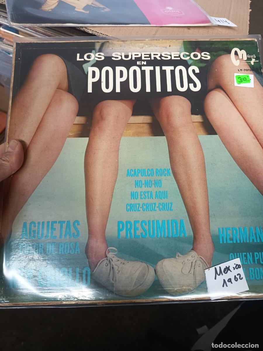 Discos de vinilo: LOTE 415, LP LOS SUPERSECOS EN POPOTITOS,( MEXICO 1962)