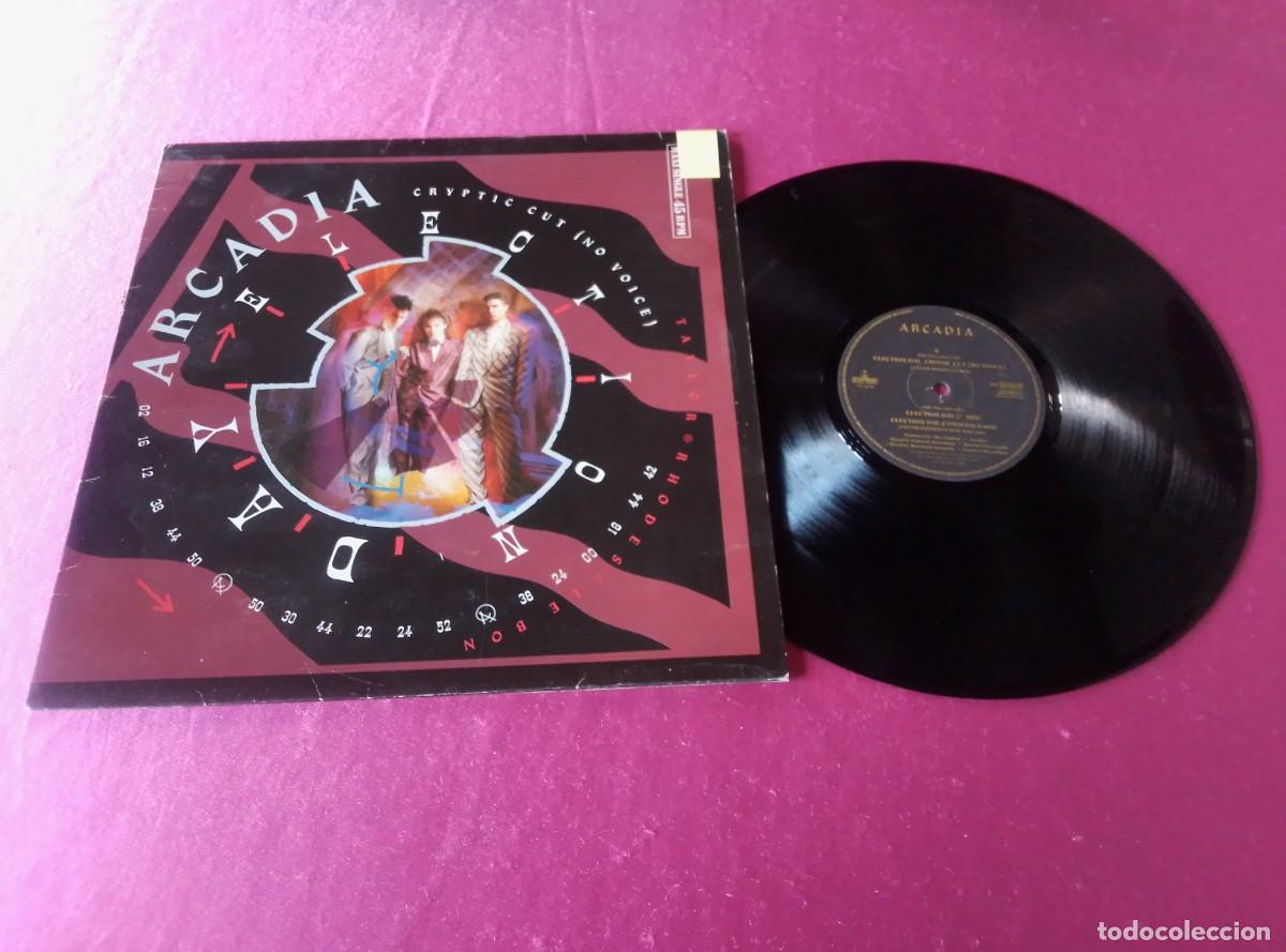 Discos de vinilo: ARCADIA ELECTION DAY CRYPTIC CUT NO VOICE LP L32 4 2