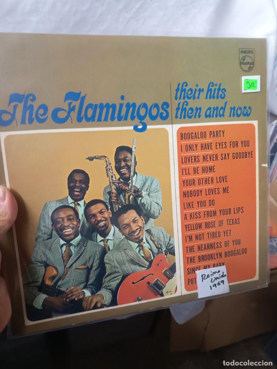 Discos de vinilo: LOTE 416, LP THE FLAMINGOS,( REINO UNIDO 1969)