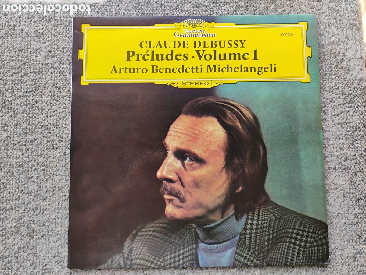 Discos de vinilo: Debussy: Preludios Libro 1. Arturo Benedetti Michelangeli. DG