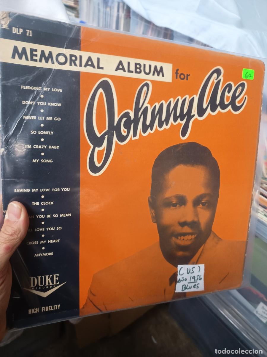 Discos de vinilo: LOTE 420, LP JOHNNY ACE,( US 1956) BLUES