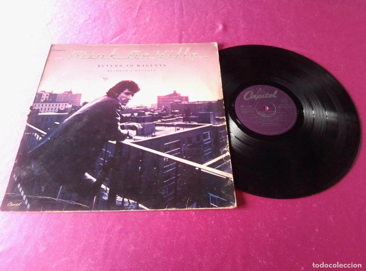 Discos de vinilo: RETURN TO MAGENTA RETORNO A MAGENTA 1978 MINK DE VILLE LP L32 4 2