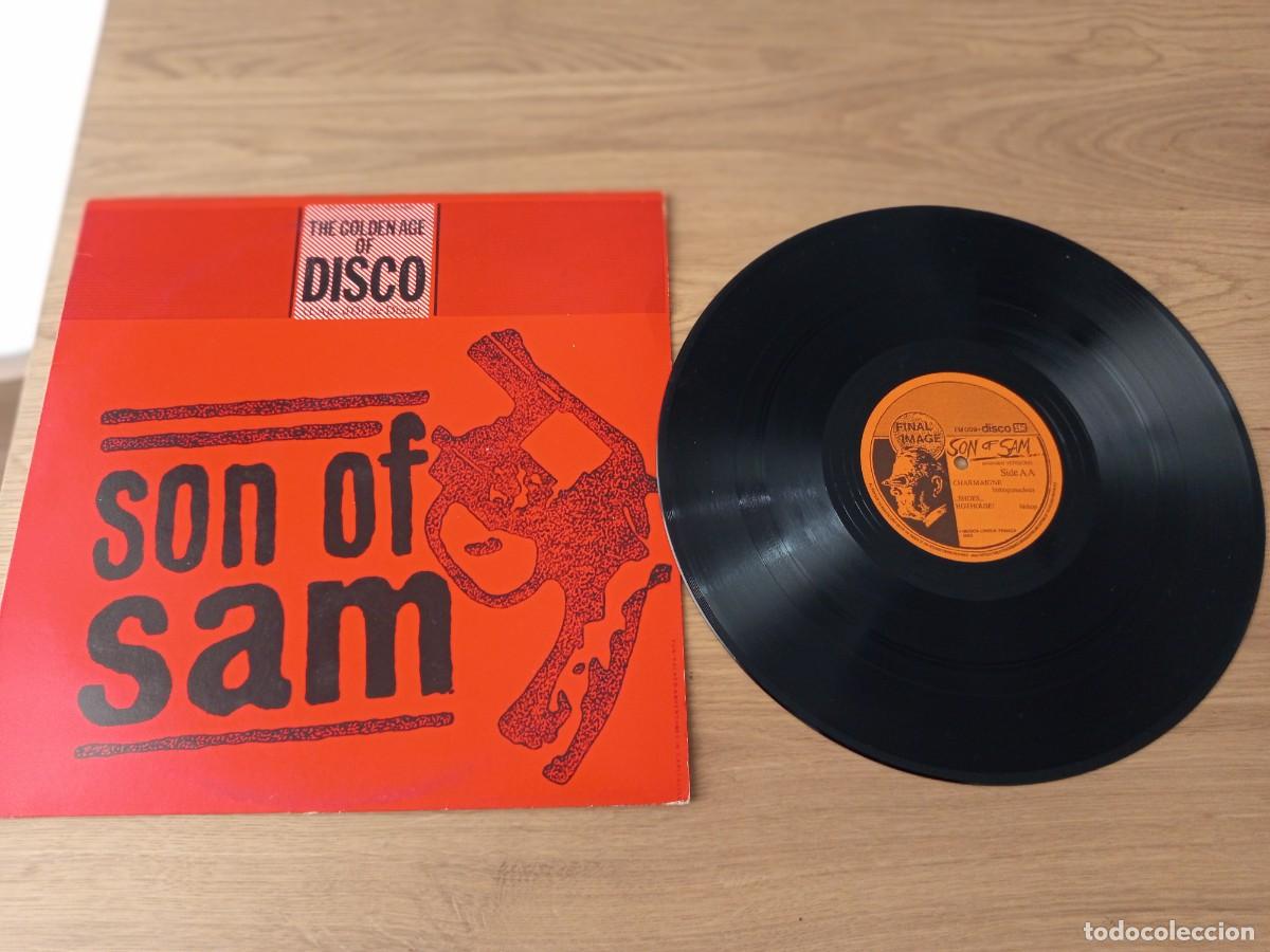 Discos de vinilo: GENIAL MINI LP. SON OF SAM / THE GOLDEN AGE OF DISCO ( L&acute;AGE D&Oacute;R DE DISCO ) 1985 /FINAL IMAGE FM 009
