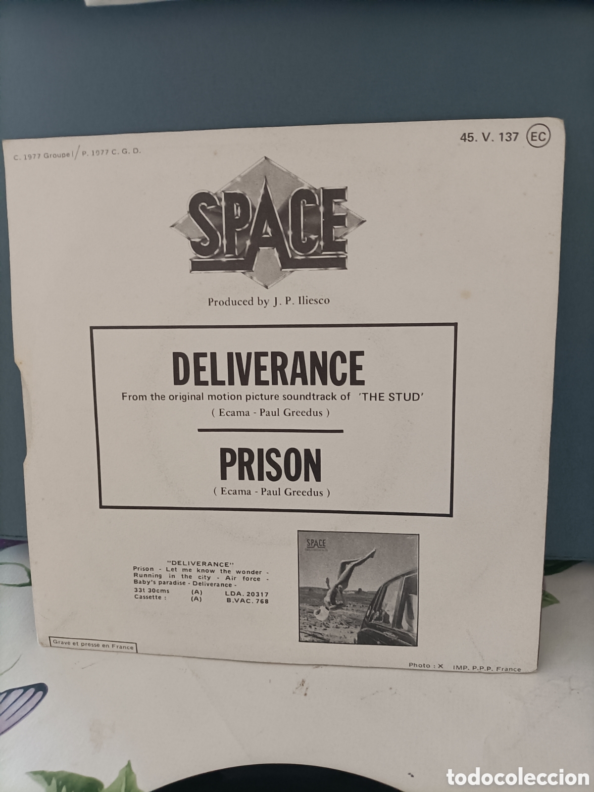 Discos de vinilo: Single 1977,Deliverance - Foto 3
