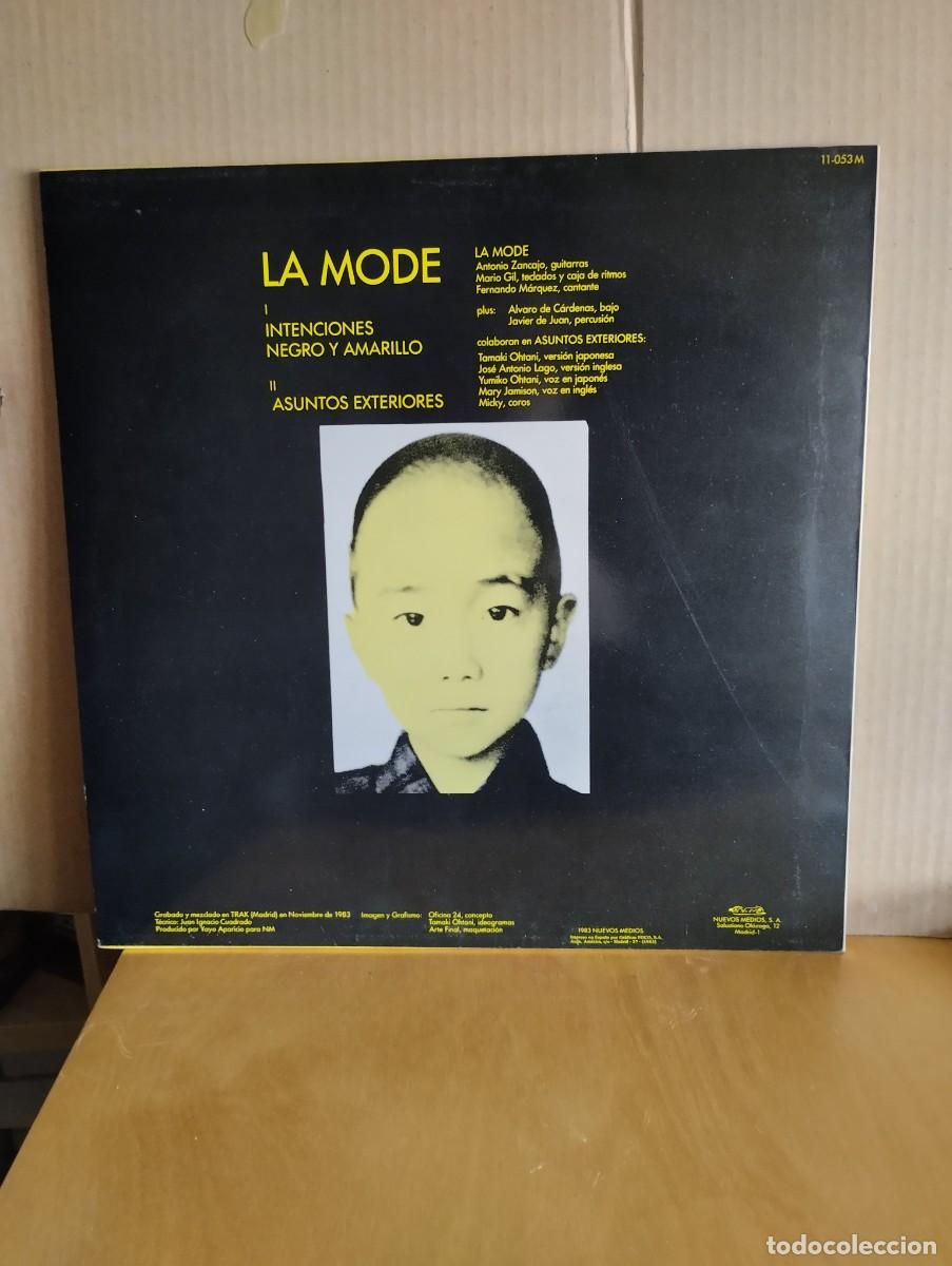 Discos de vinilo: LA MODE ----- ASUNTOS EXTERIORES - Foto 2