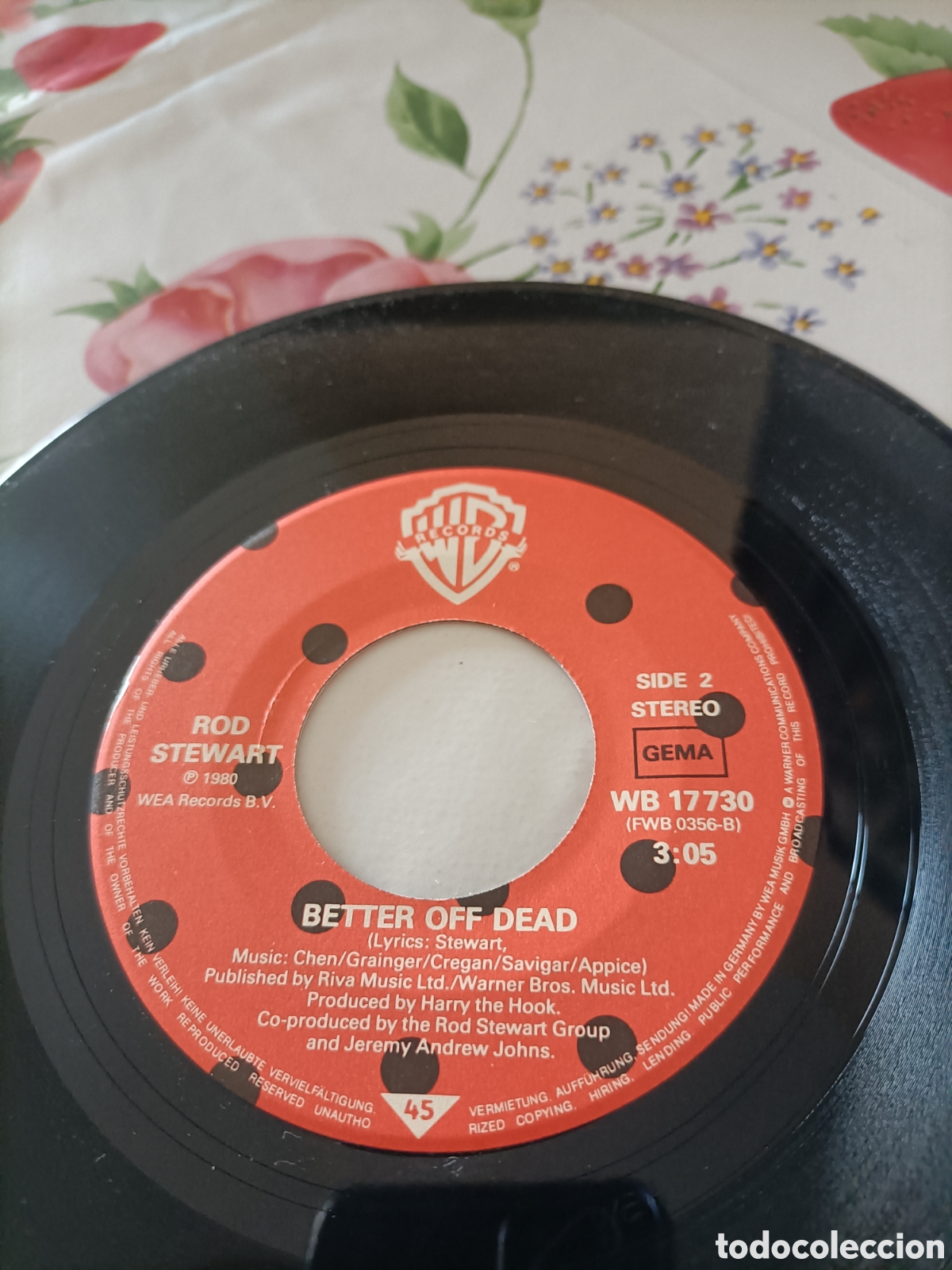 Discos de vinilo: Single, Rock Stewart - Foto 6