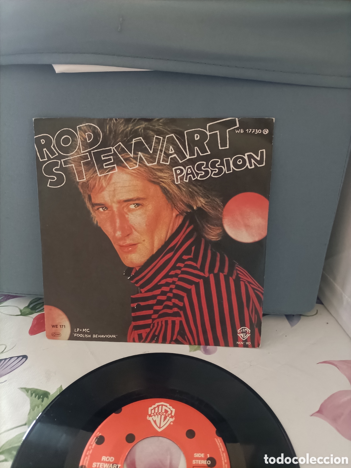 Discos de vinilo: Single, Rock Stewart
