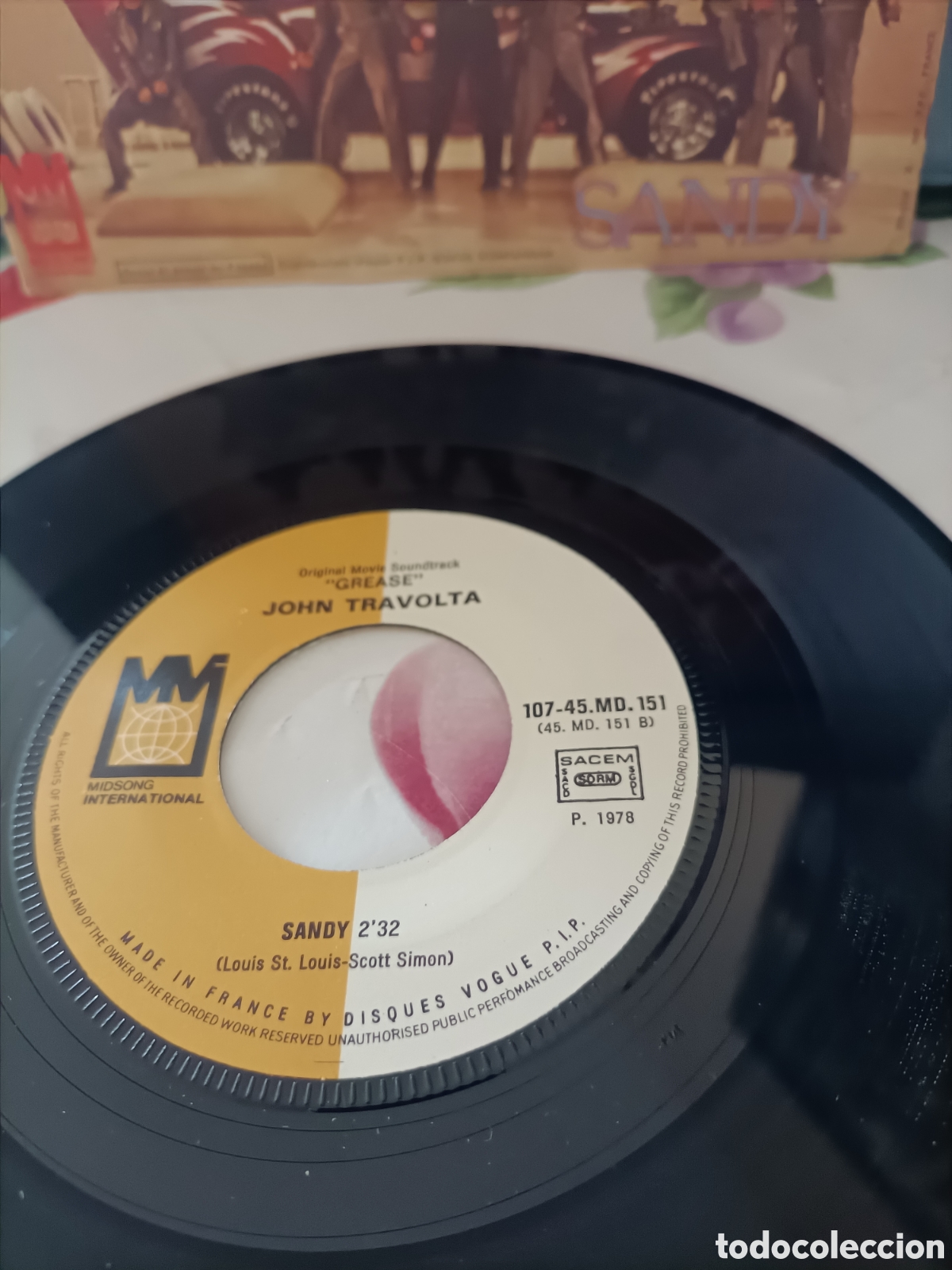 Discos de vinilo: Single 1978,John Travolta - Foto 4