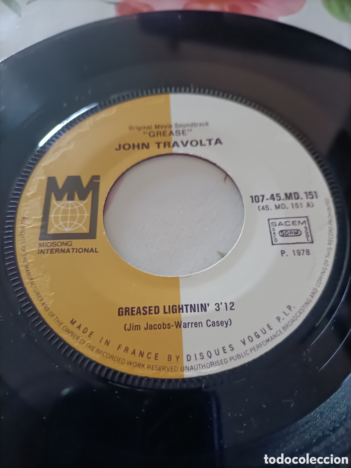 Discos de vinilo: Single 1978,John Travolta - Foto 6