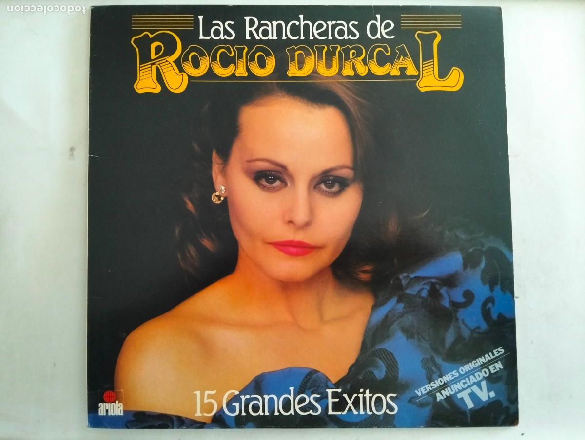 Discos de vinilo: LAS RANCHERAS DE ROCIO DURCAL, UN DISCO LP, EDITADO ARIOLA, A&Ntilde;O 1989