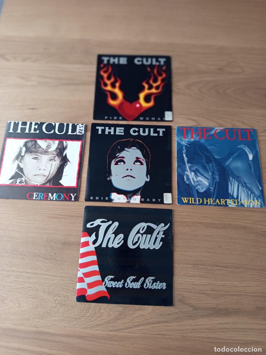 Discos de vinilo: GENIAL LOTE 5 SINGLES. THE CULT.