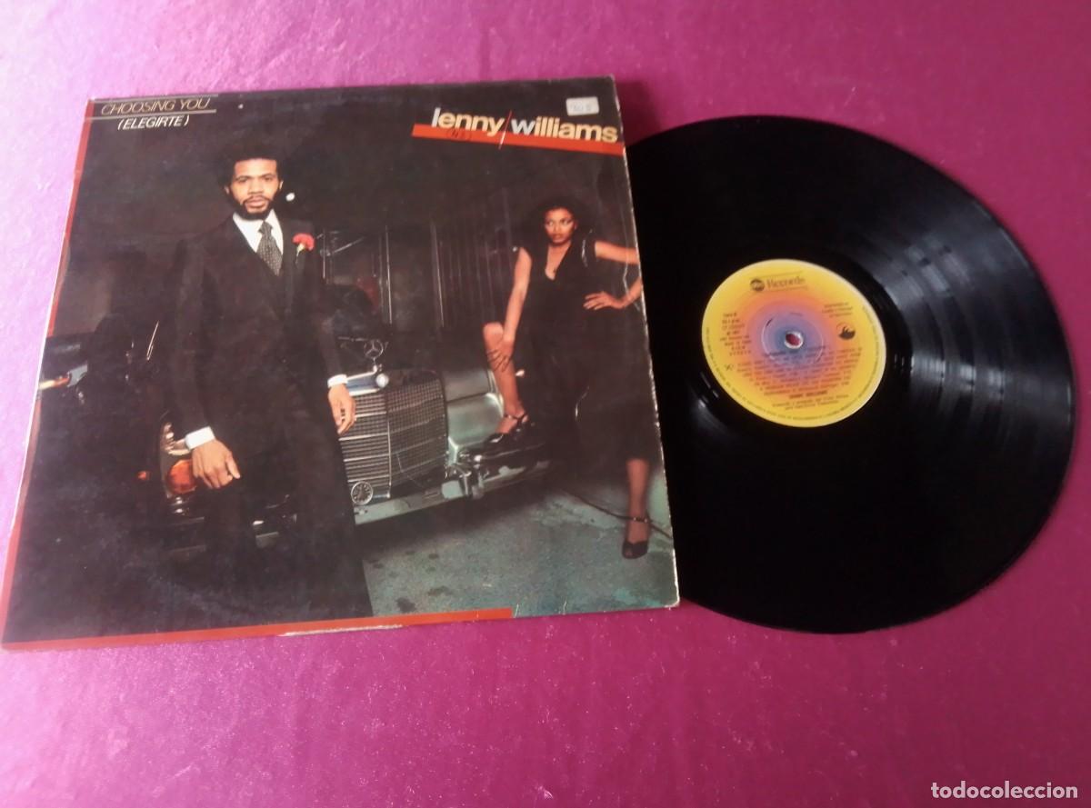 Discos de vinilo: LENNY WILLIAMS ELEGIRTE 1977 LP L32 4 2