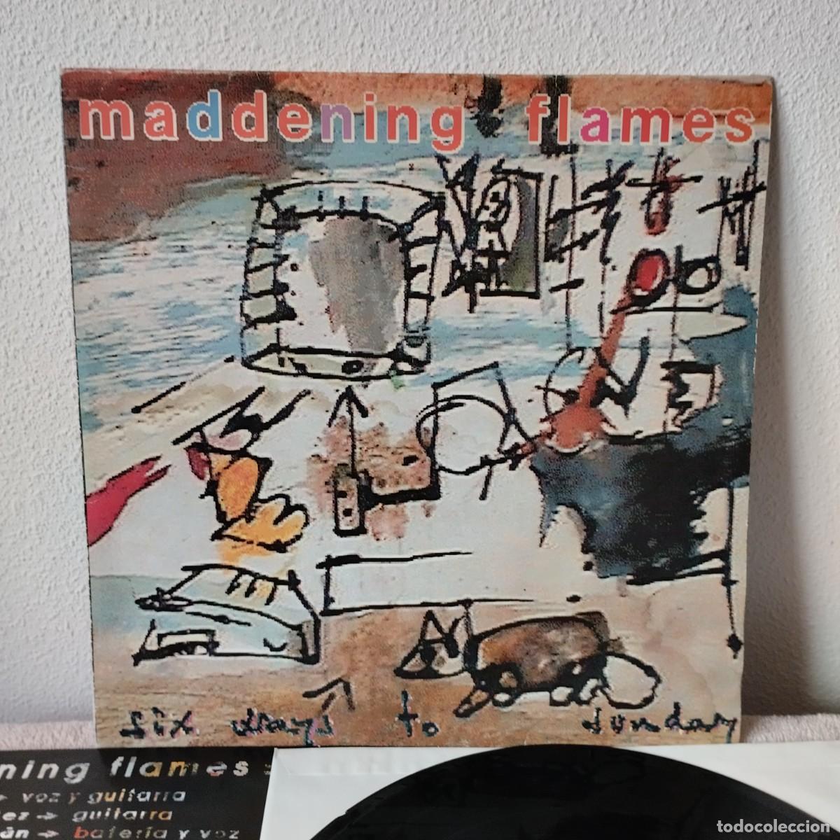 Discos de vinilo: LP Maddening Flames - Six Ways To Sunday (LP, Album) 1995 Espa&ntilde;a