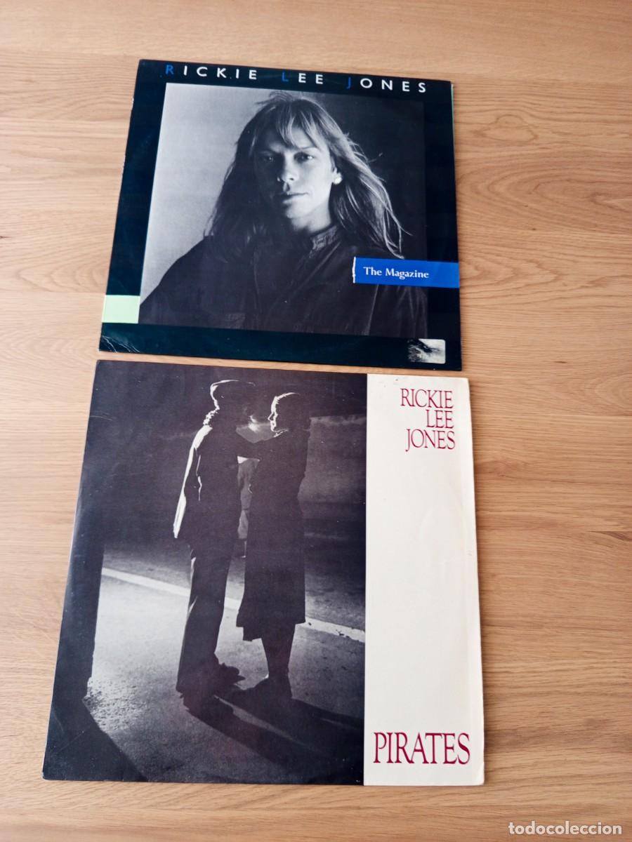 Discos de vinilo: GENIAL LOTE 2 LPS ORIGINALES. RICKIE LEE JONES / THE MAGAZINE / PIRATES / COMPLETOS.