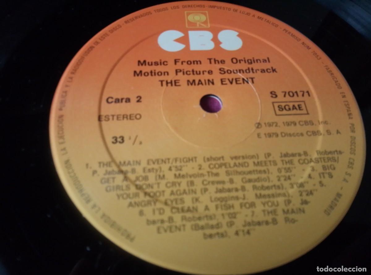 Discos de vinilo: THE MAIN EVENT 1972 LP L32 4 2 - Foto 3