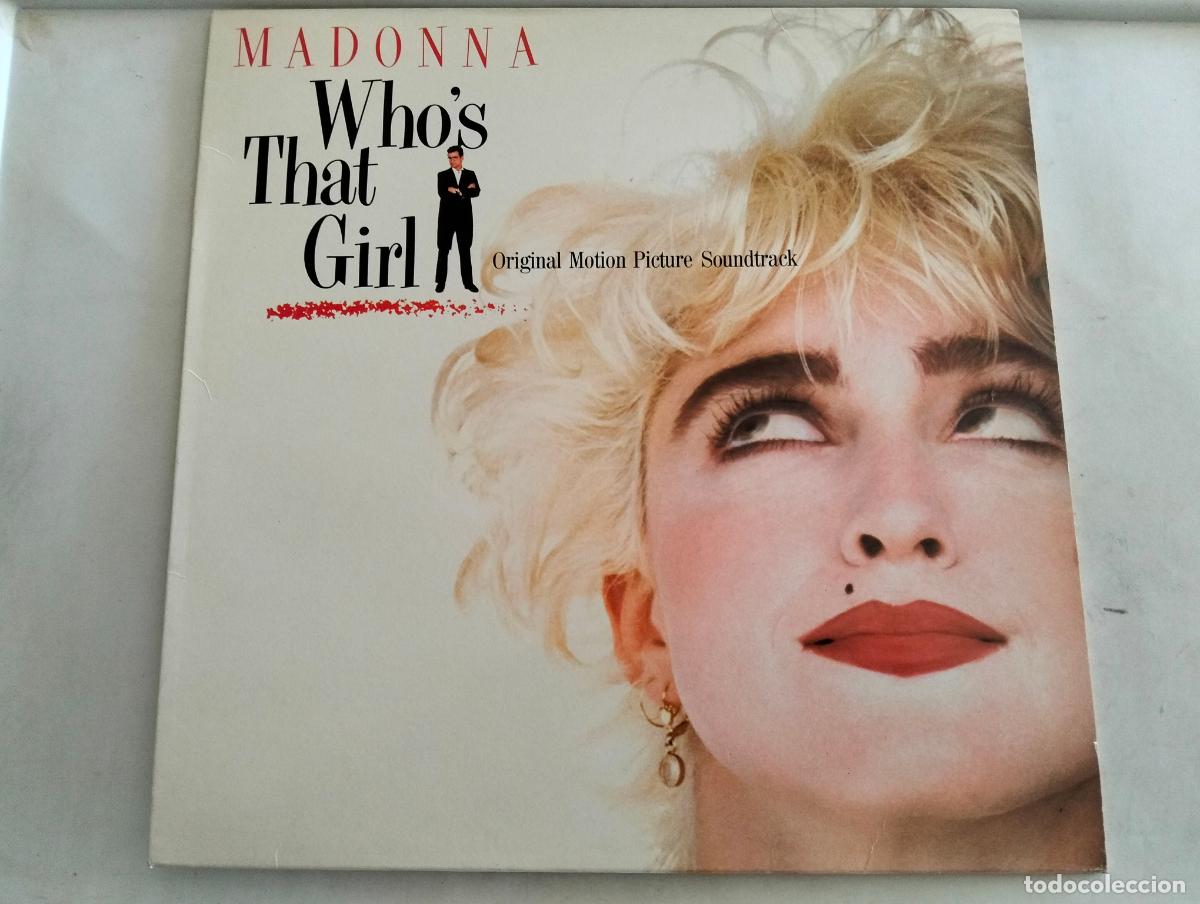 Discos de vinilo: MADONNA, DISCO LP WHOS THAT GIRL, EDITADO SIRE RECORDS, A&Ntilde;O 1987