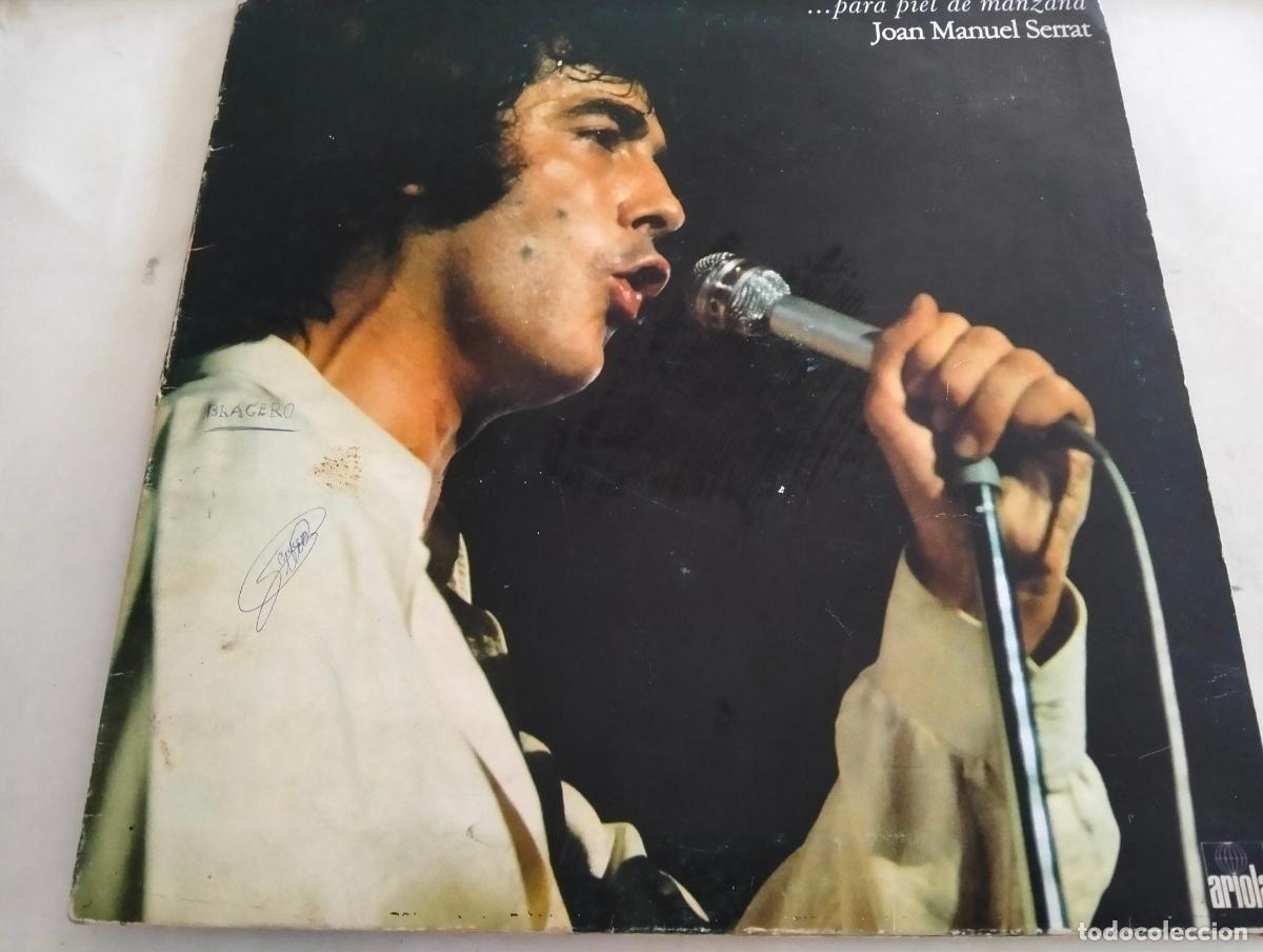 Discos de vinilo: JOAN MANUEL SERRAT, DISCO LP PARA PIEL DE MANZANA, EDITADO ARIOLA, A&Ntilde;O 1975