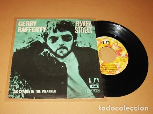 Discos de vinilo: GERRY RAFFERTY - BAKER STREET - SINGLE - 1978 - TEMAZO TOP HIT EN USA & UK