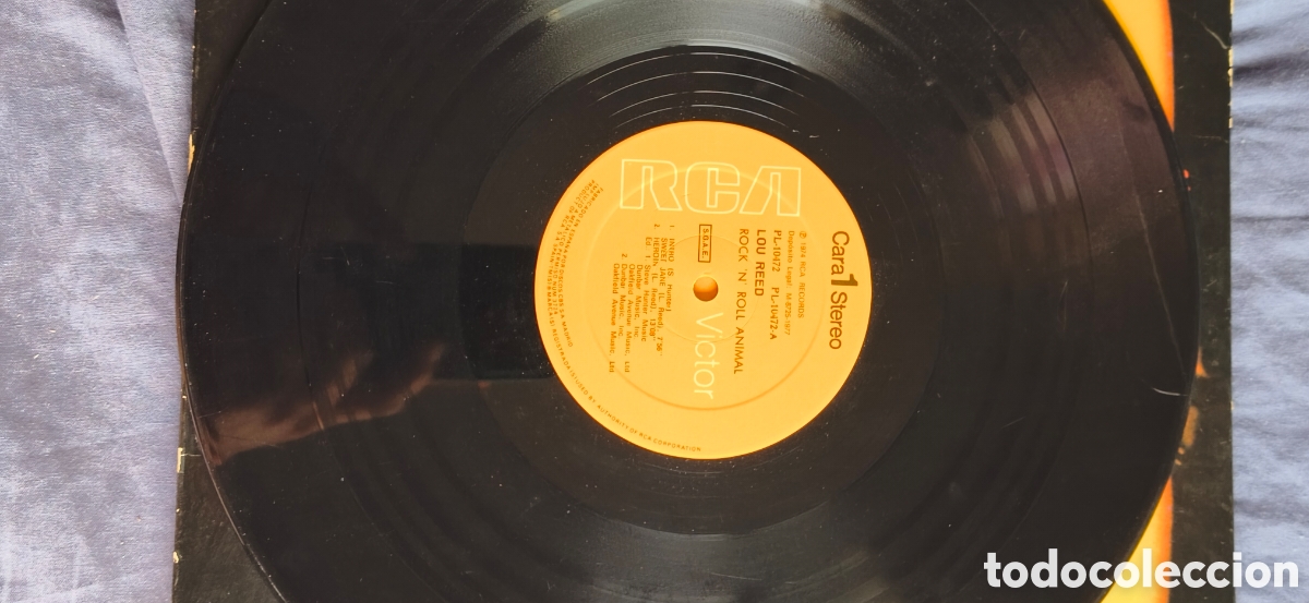 Discos de vinilo: Lou Reed Rock n Roll Animal - Foto 4
