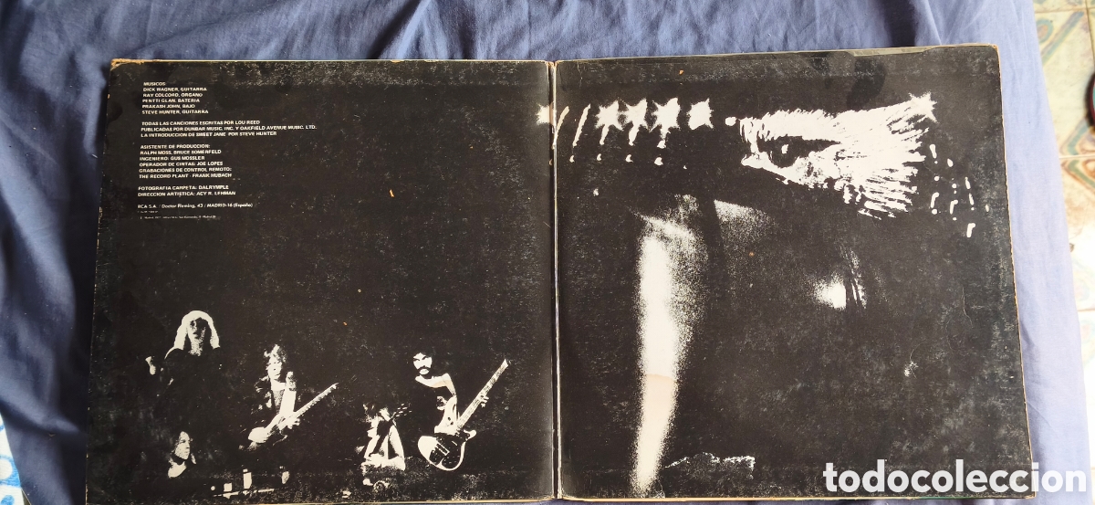 Discos de vinilo: Lou Reed Rock n Roll Animal - Foto 5